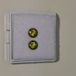 Круг 5,00, 5/1, вес пары: 1,28 ct. - Ювелирные изделия, бижутерия