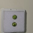 Круг 4,80 мм, 4/2, вес пары: 1,08 ct.  - Ювелирные изделия, бижутерия