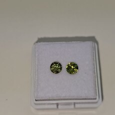 Круг 4,82 мм, 4/1, вес пары: 1,00 ct. - Ювелирные изделия, бижутерия