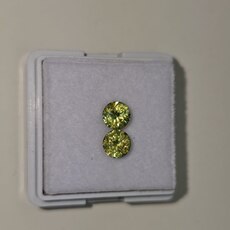 Круг 5,00 мм, 4/3, вес пары: 1,19 ct. - Ювелирные изделия, бижутерия